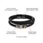 To My Grandson | I Love You | Love You Forever Bracelet