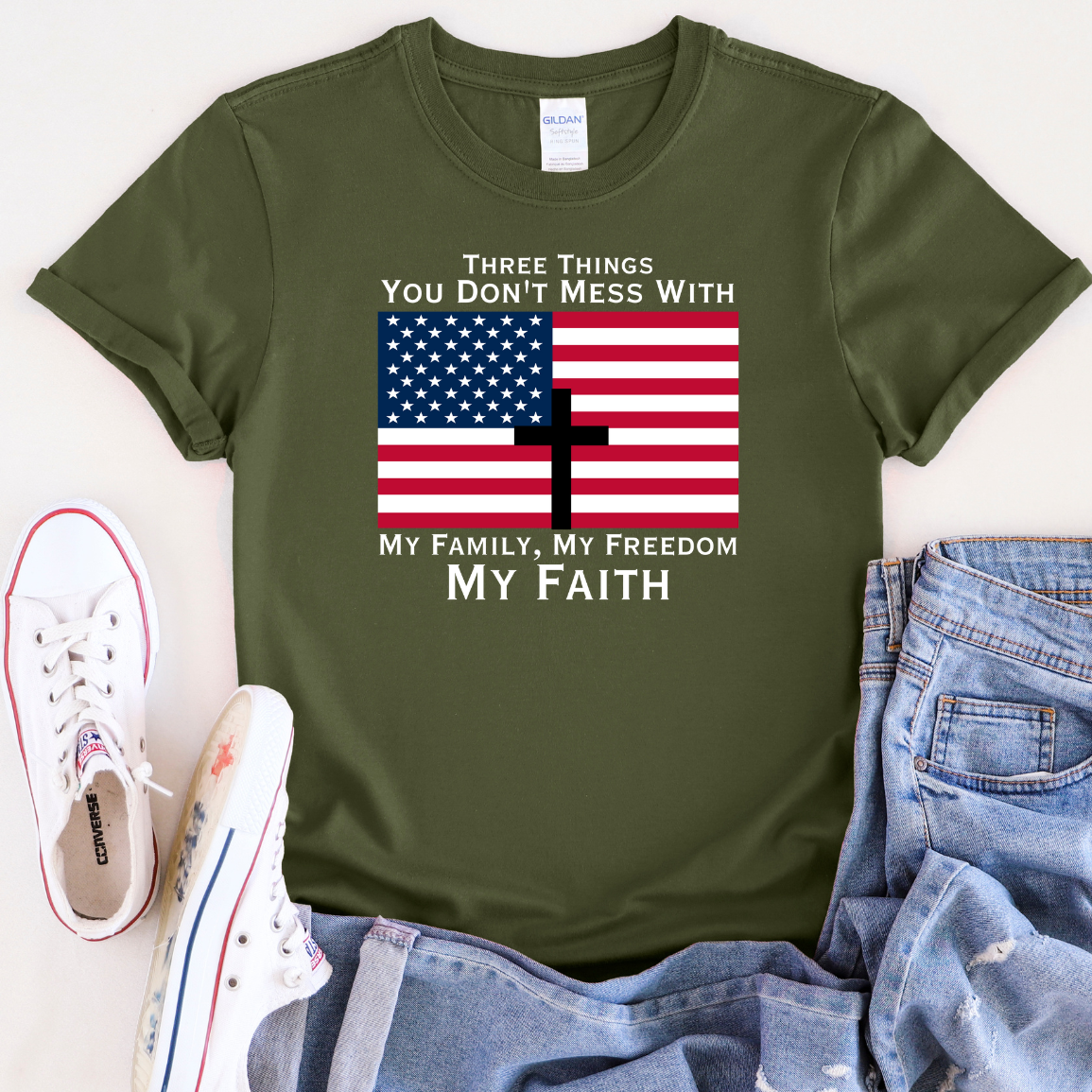 Three Things You Don&#39;t Mess With T-Shirt