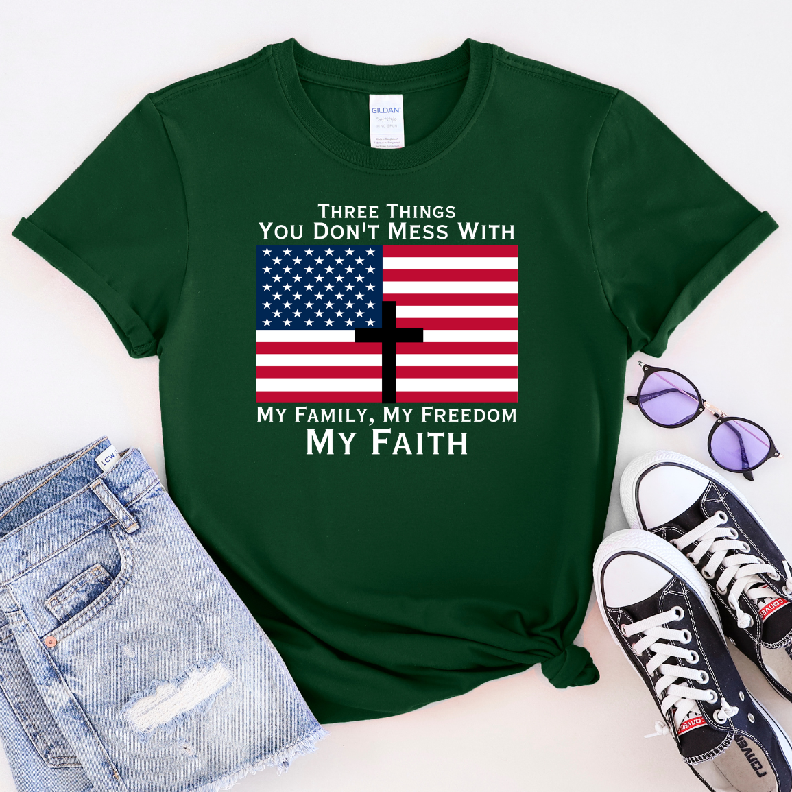 Three Things You Don&#39;t Mess With T-Shirt