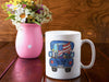 God Bless The USA Truck 11oz Mug