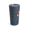 FAITH LOVE FREEDOM FIREWORKS TUMBLER 20OZ