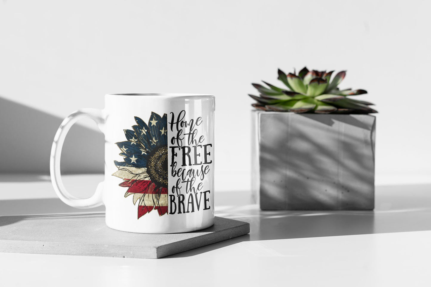 Home Of The Free 11 OZ Mug