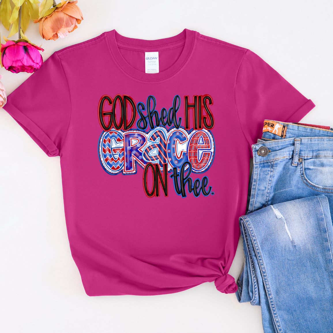 God Shed His Grace T-Shirt