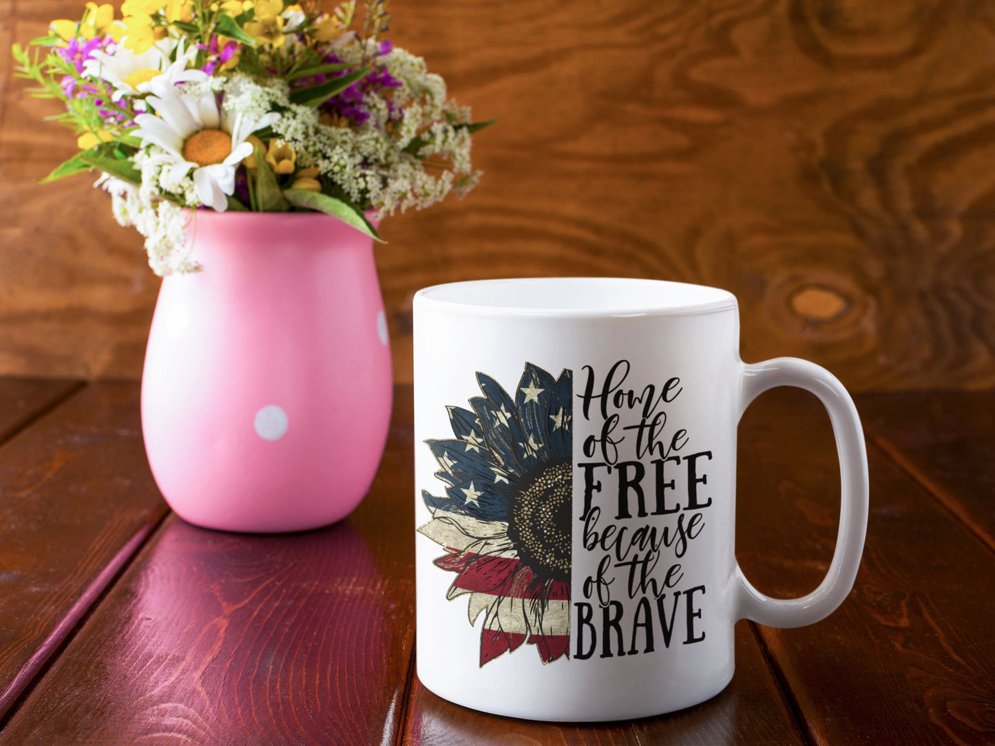 Home Of The Free 11 OZ Mug