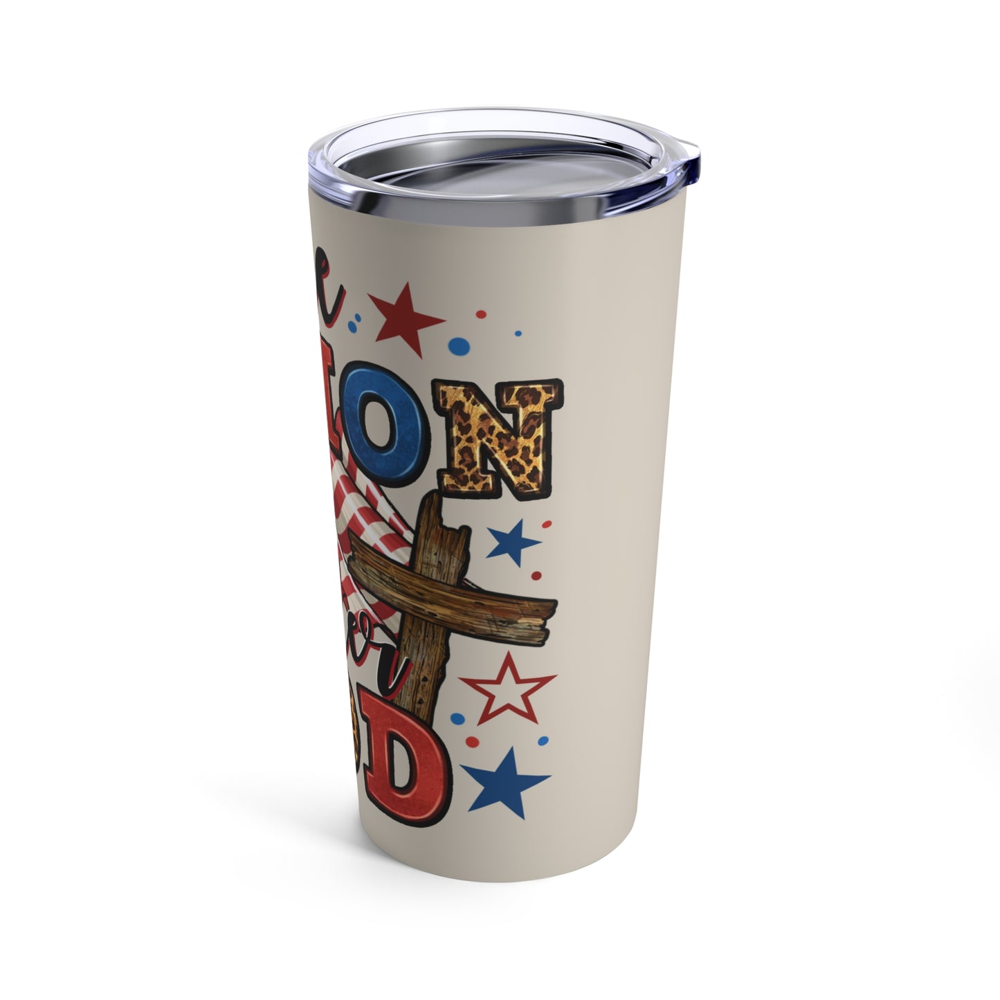 ONE NATION UNDER GOD TUMBLER 20OZ