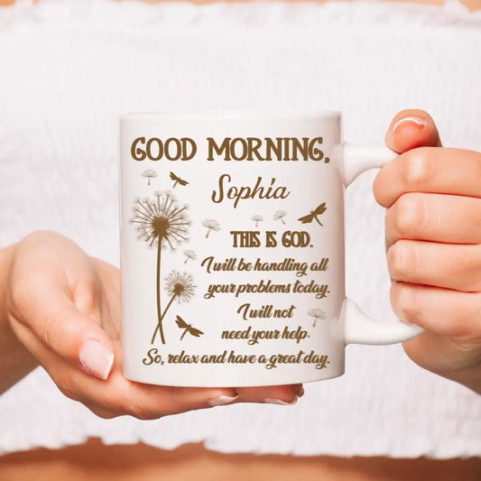 Morning Positive Christian Bible Study Gift Personalized Mug