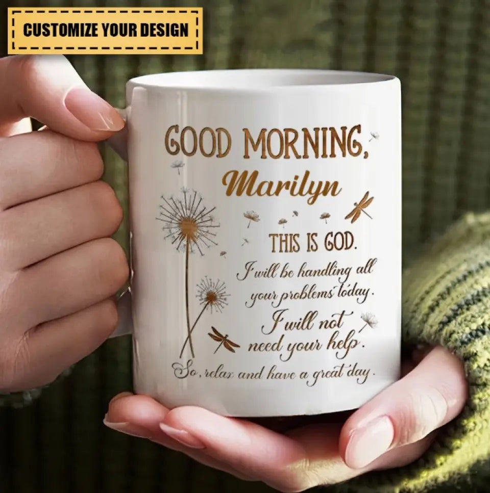 Morning Positive Christian Bible Study Gift Personalized Mug