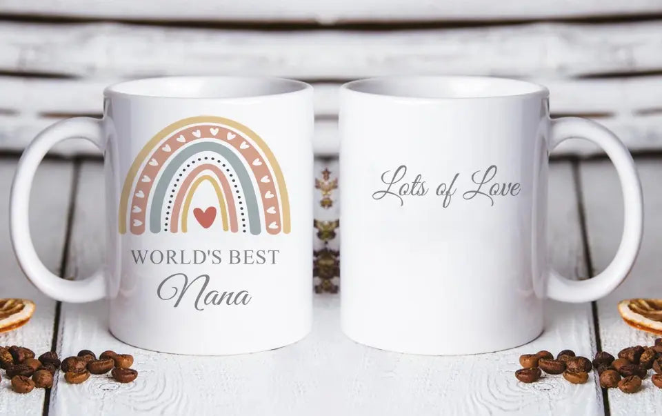 World&#39;s Best Nana Personalized Mug