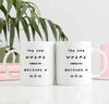 Becomes A Mom Personalized Mother&#39;s Day Gift Mug