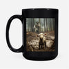 Jesus With The Sheep, Jesus Running After A Lamb Coffee Mug