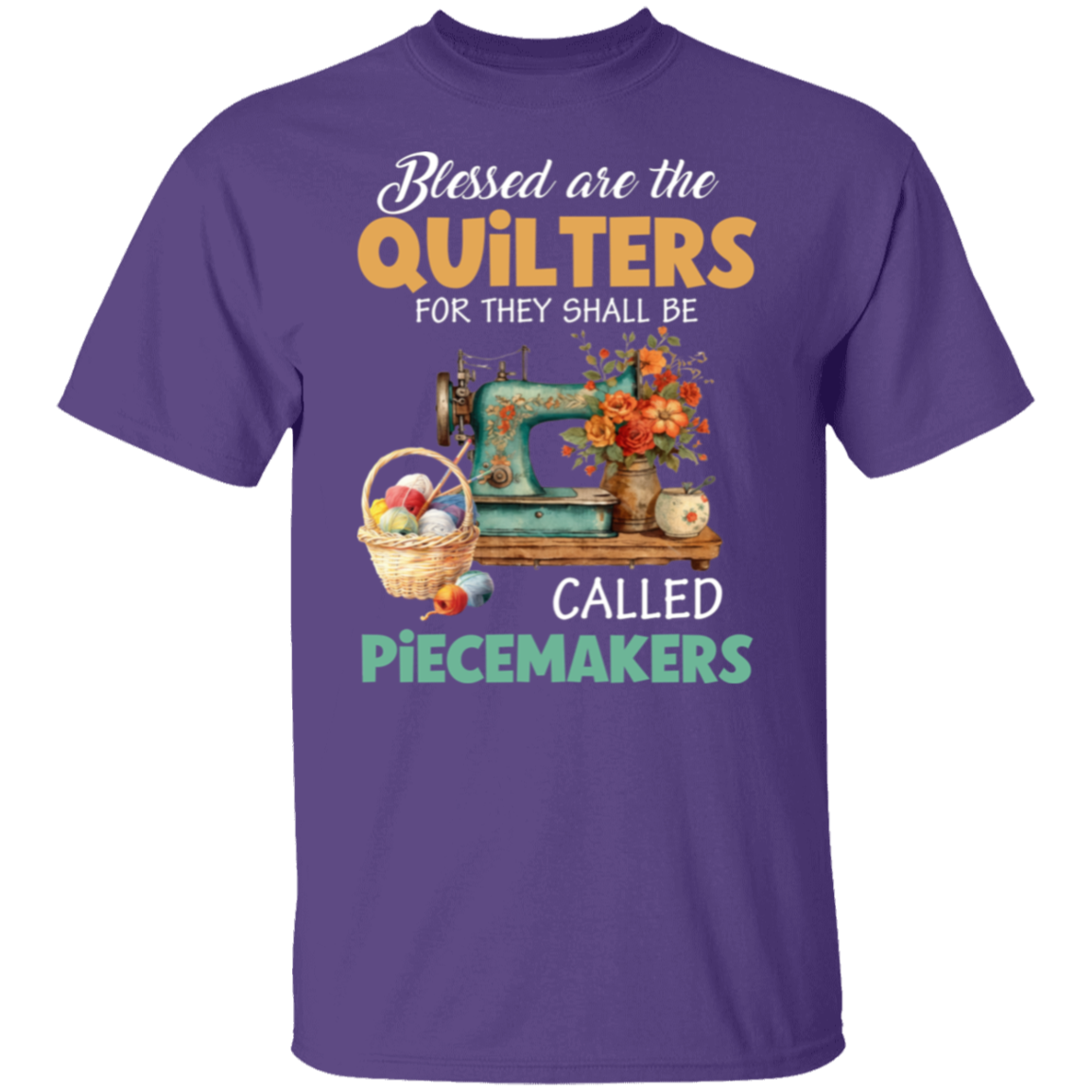 Blessed Are The Quilters T-Shirt