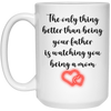 Being A Mom | Mothers Day, Gift for Daugter from DAD, Daughter Mothers Day Gift