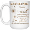 Morning Positive Christian Bible Study Gift Personalized Mug