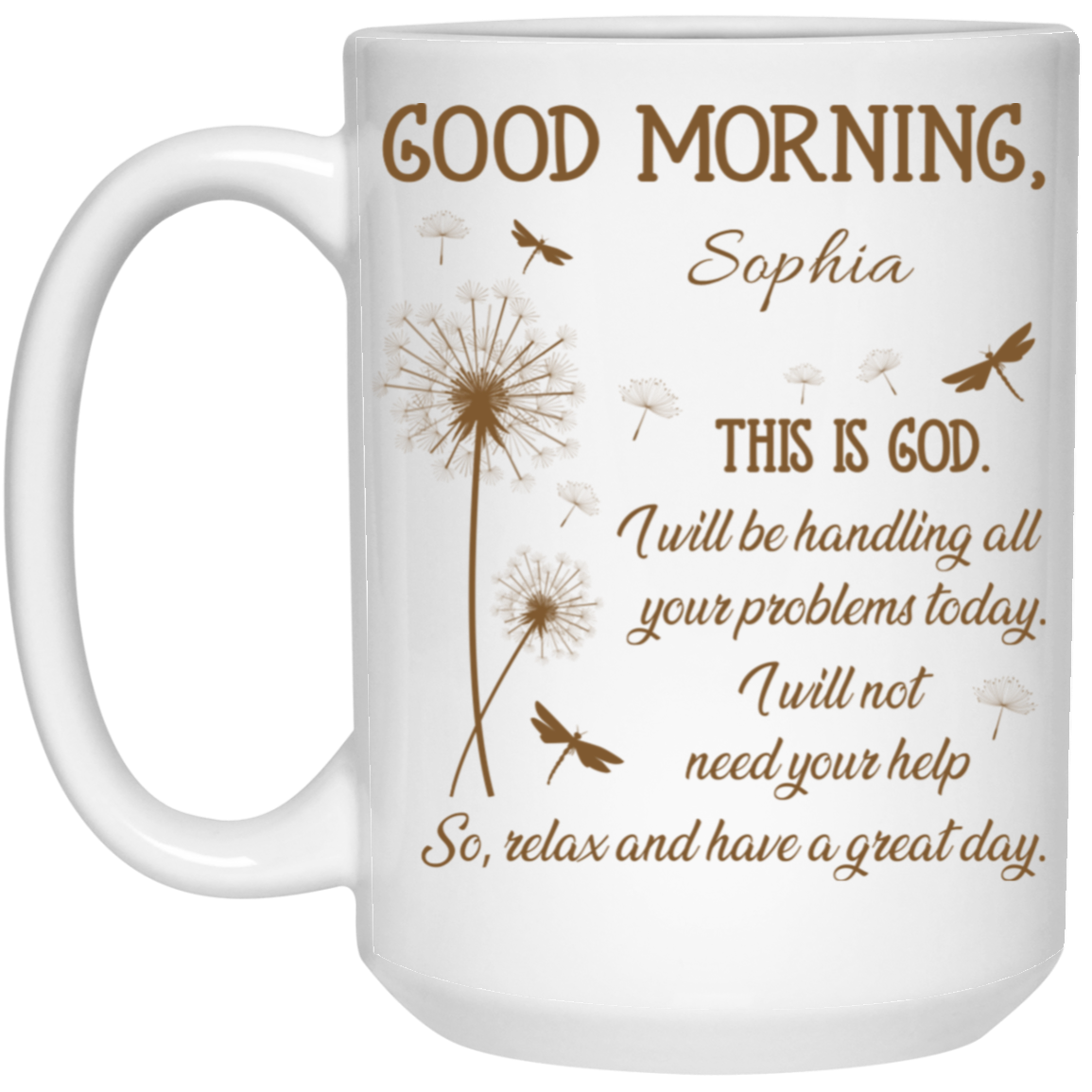 Morning Positive Christian Bible Study Gift Personalized Mug