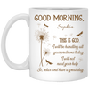 Morning Positive Christian Bible Study Gift Personalized Mug