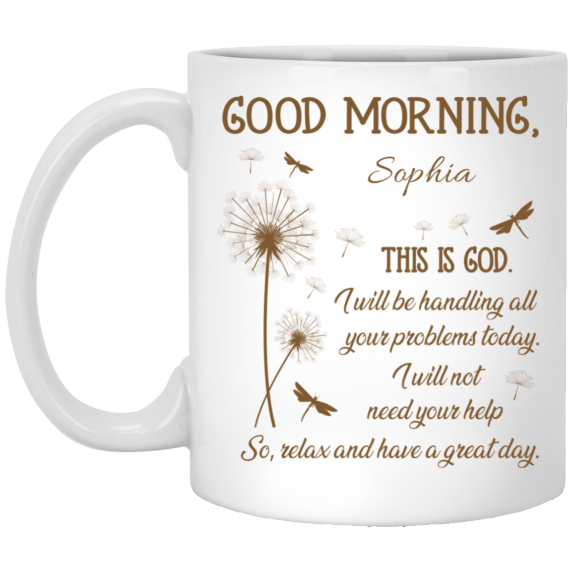 Morning Positive Christian Bible Study Gift Personalized Mug