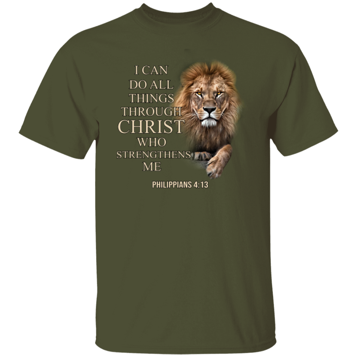 I Can Do All Things Through Christ Who Strengthens Me Classic T-Shirt