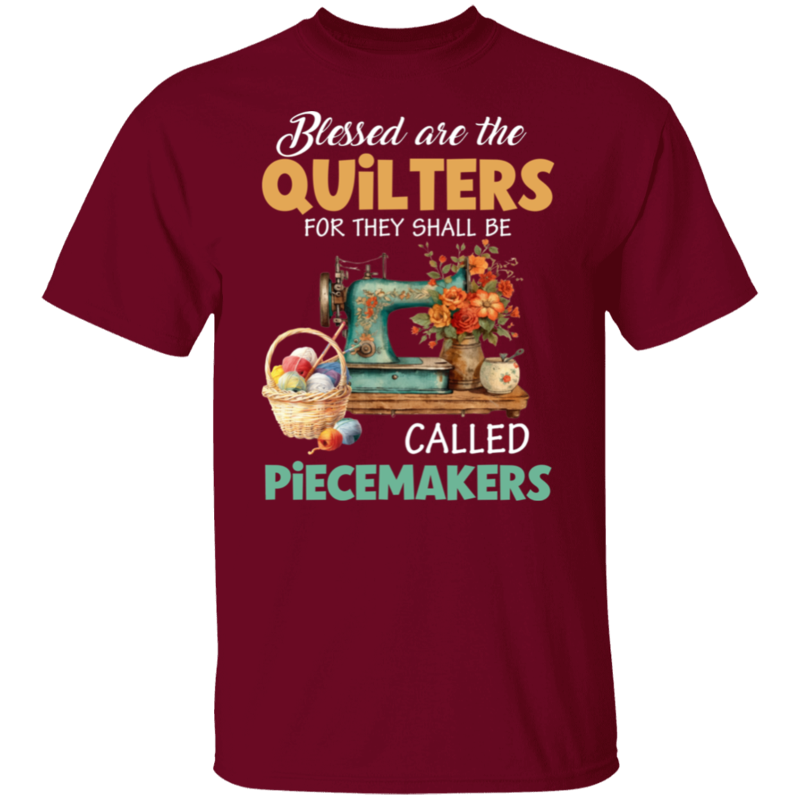 Blessed Are The Quilters T-Shirt