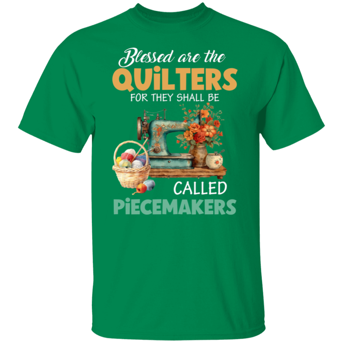 Blessed Are The Quilters T-Shirt