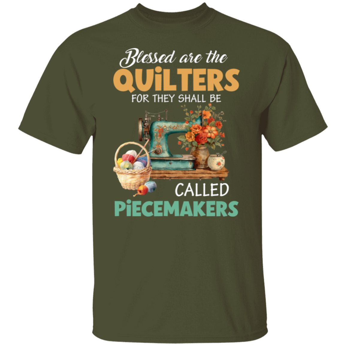 Blessed Are The Quilters T-Shirt