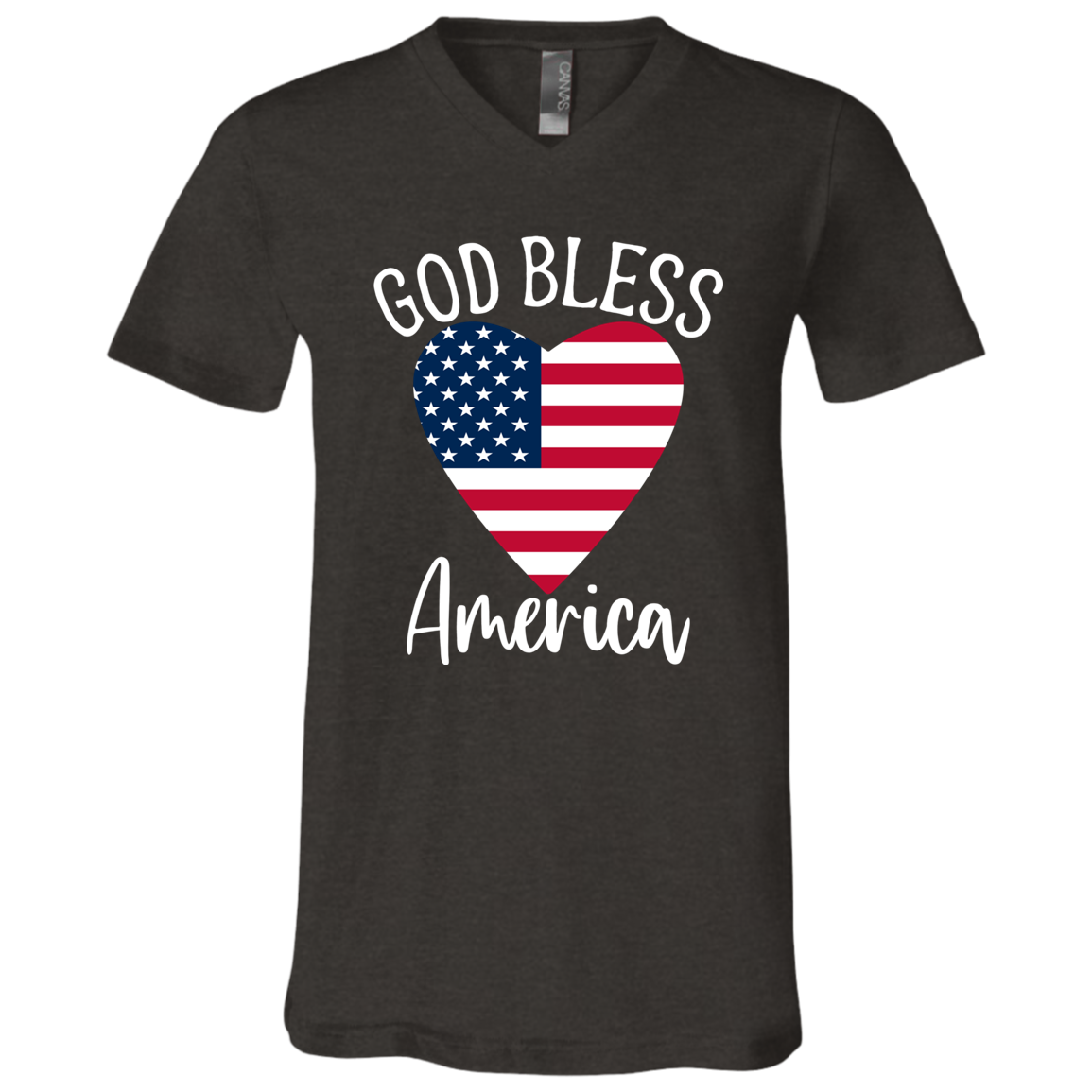 God Bless America V-Neck