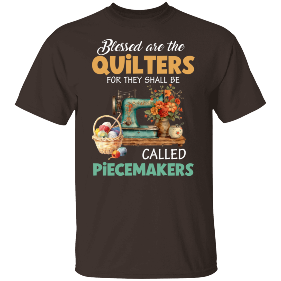 Blessed Are The Quilters T-Shirt