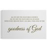 Goodness of God Wall Art Canvas