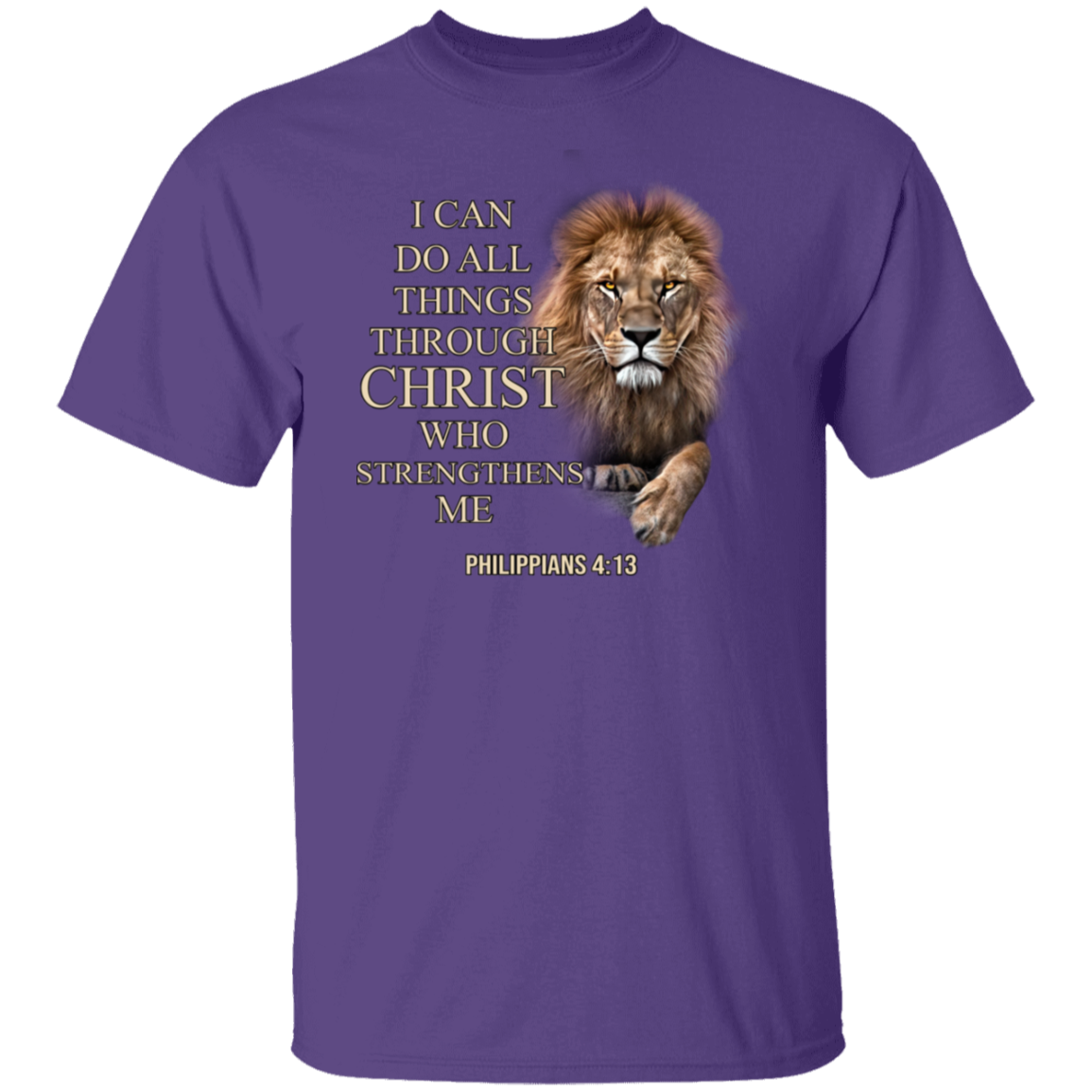 I Can Do All Things Through Christ Who Strengthens Me Classic T-Shirt