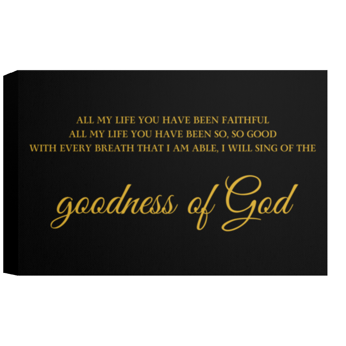 Goodness of God Wall Art Canvas