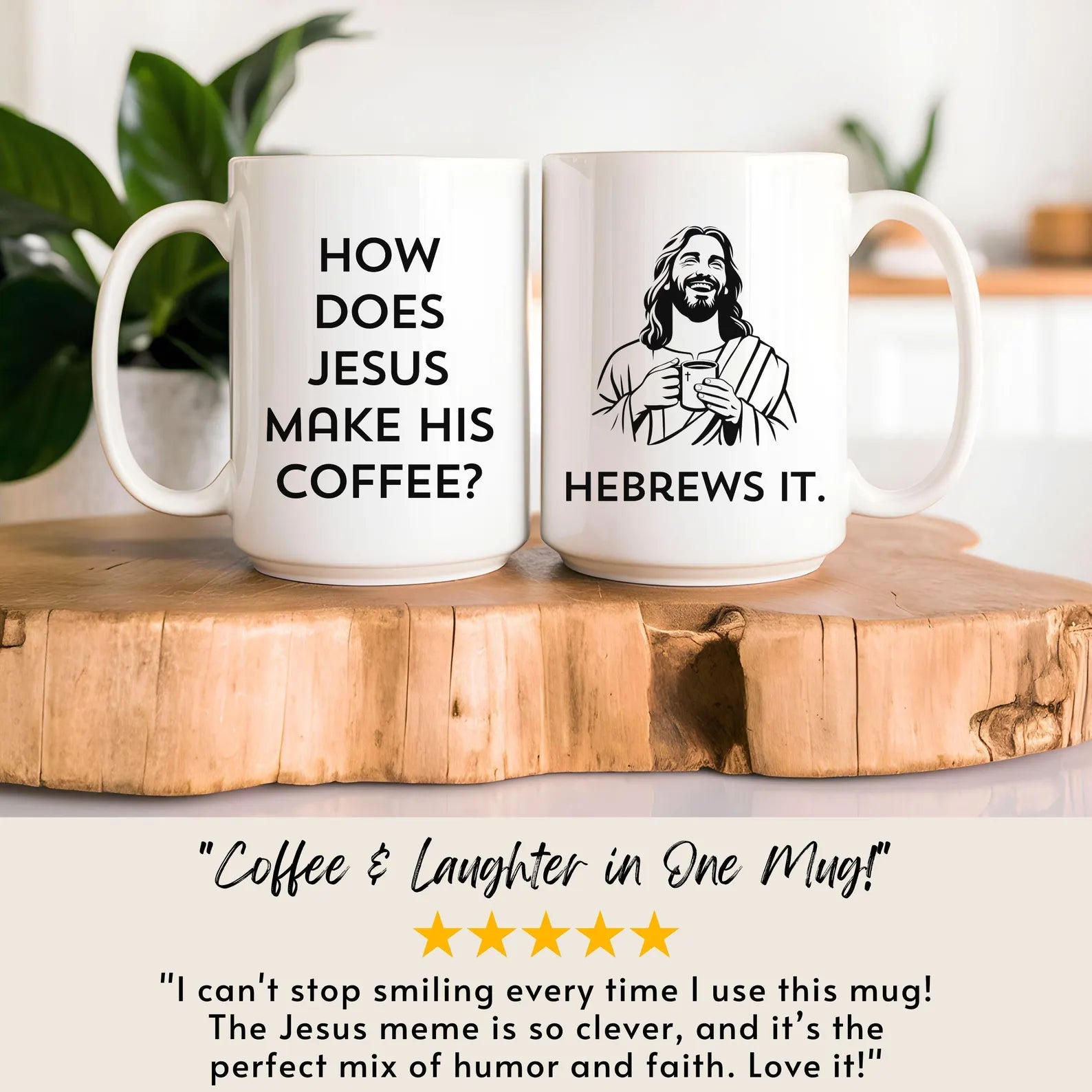 How Does Jesus Make His Coffee Mug
