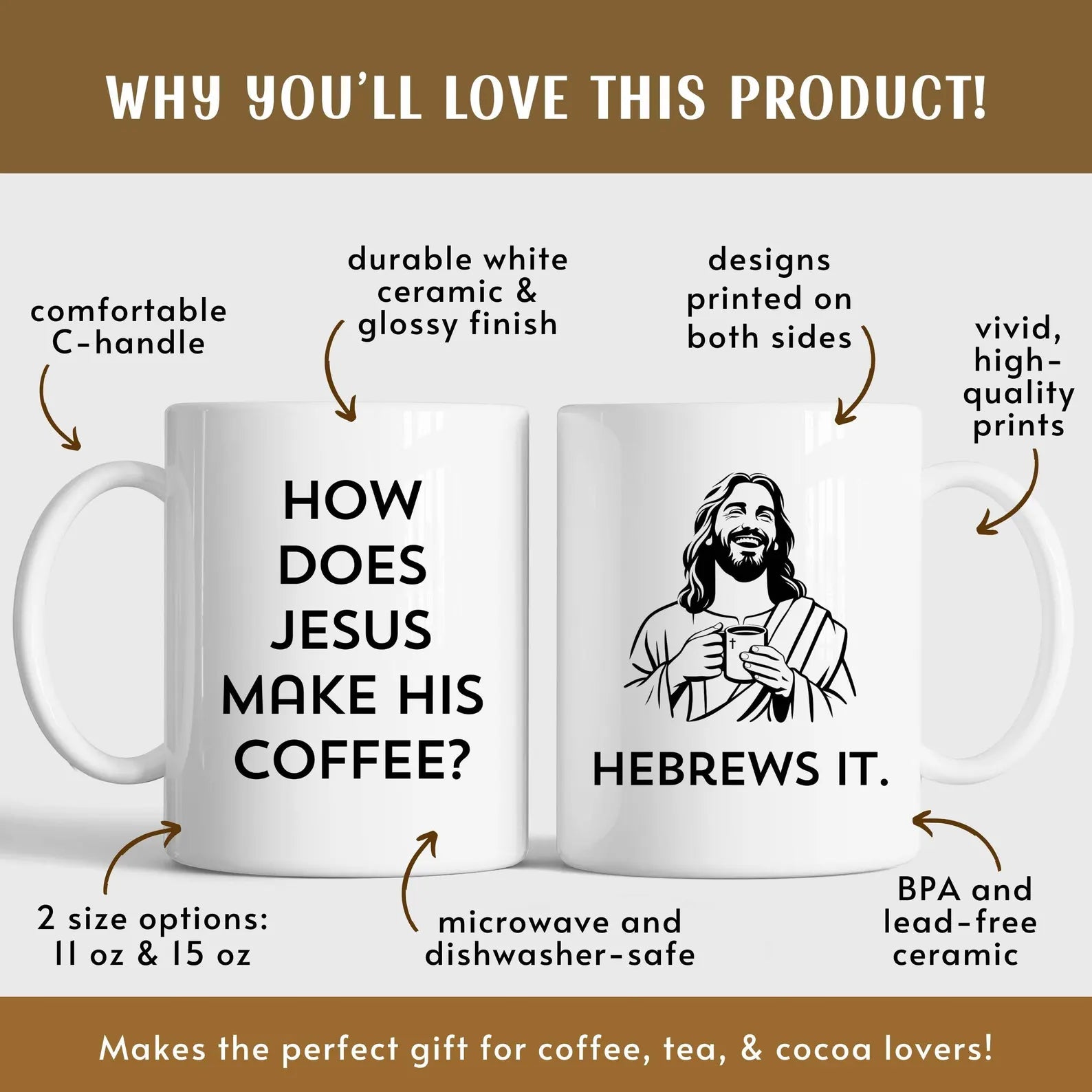 How Does Jesus Make His Coffee Mug
