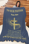 To Our Pastor - Personalized Fleece Blanket