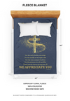 To Our Pastor - Personalized Fleece Blanket