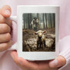 Jesus With The Sheep, Jesus Running After A Lamb Coffee Mug