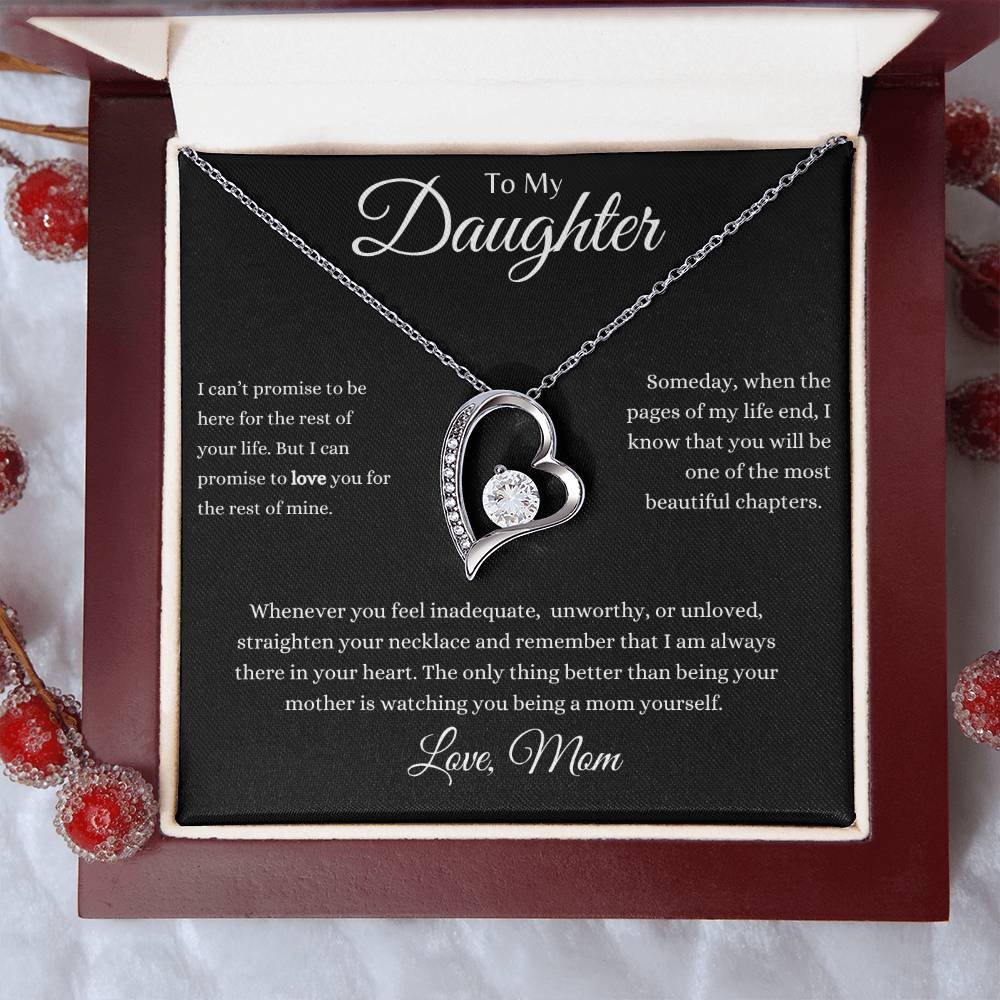 To My Daughter | Being A Mom | Love Knot Necklace