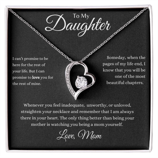 To My Daughter | Being A Mom | Love Knot Necklace