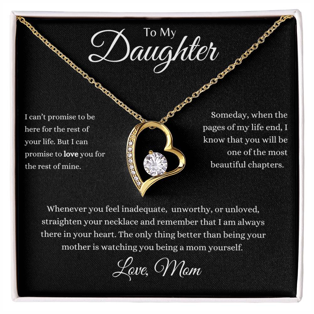 To My Daughter | Being A Mom | Love Knot Necklace