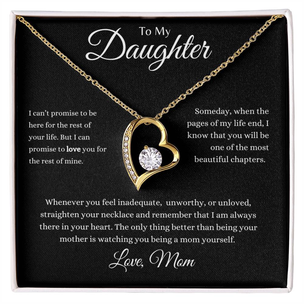 To My Daughter | Being A Mom | Love Knot Necklace