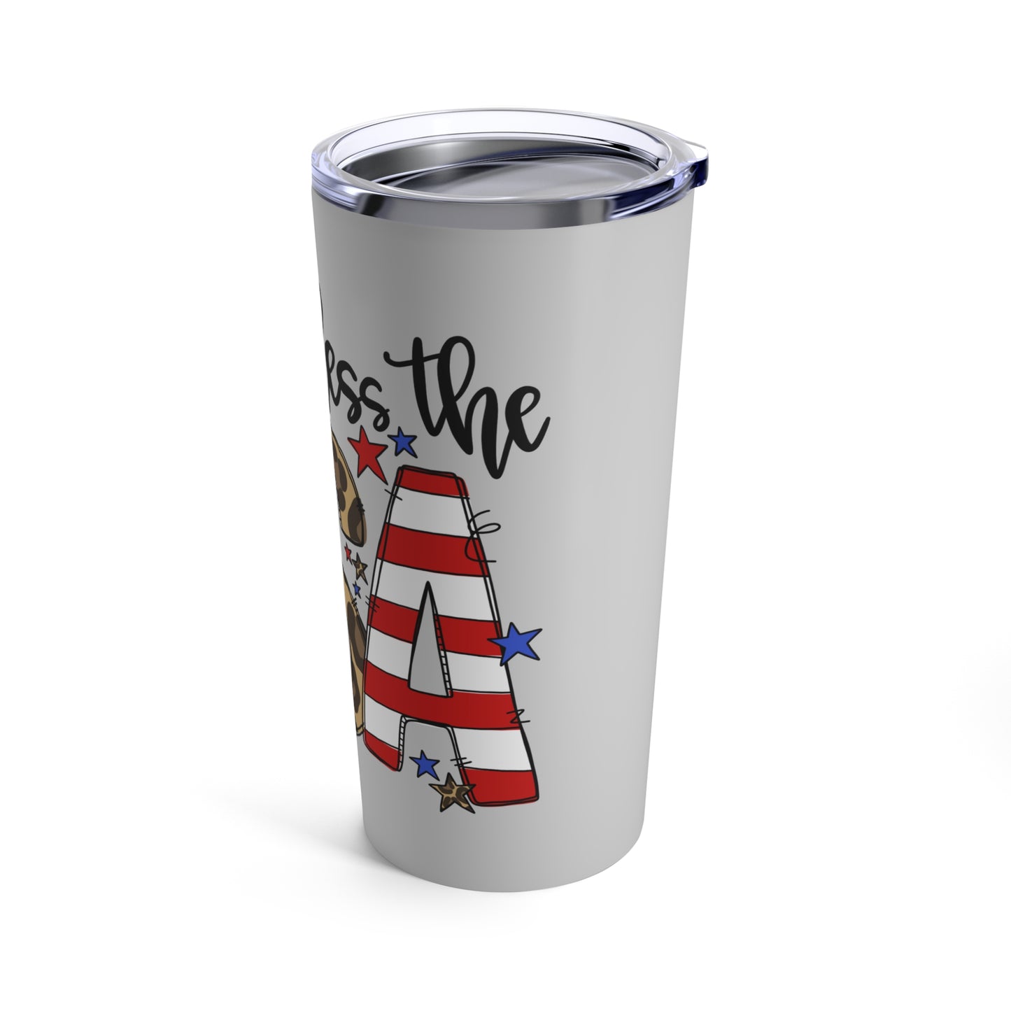 God Bless The USA Tumbler 20oz