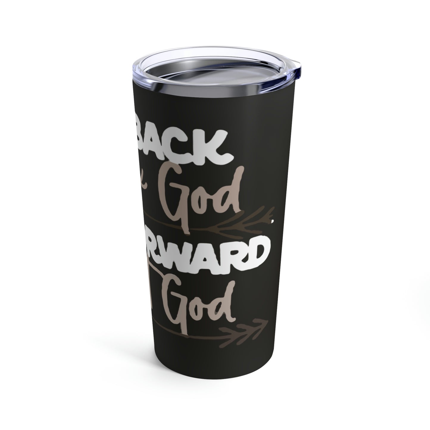 Look Back & Thank God Tumbler 20oz