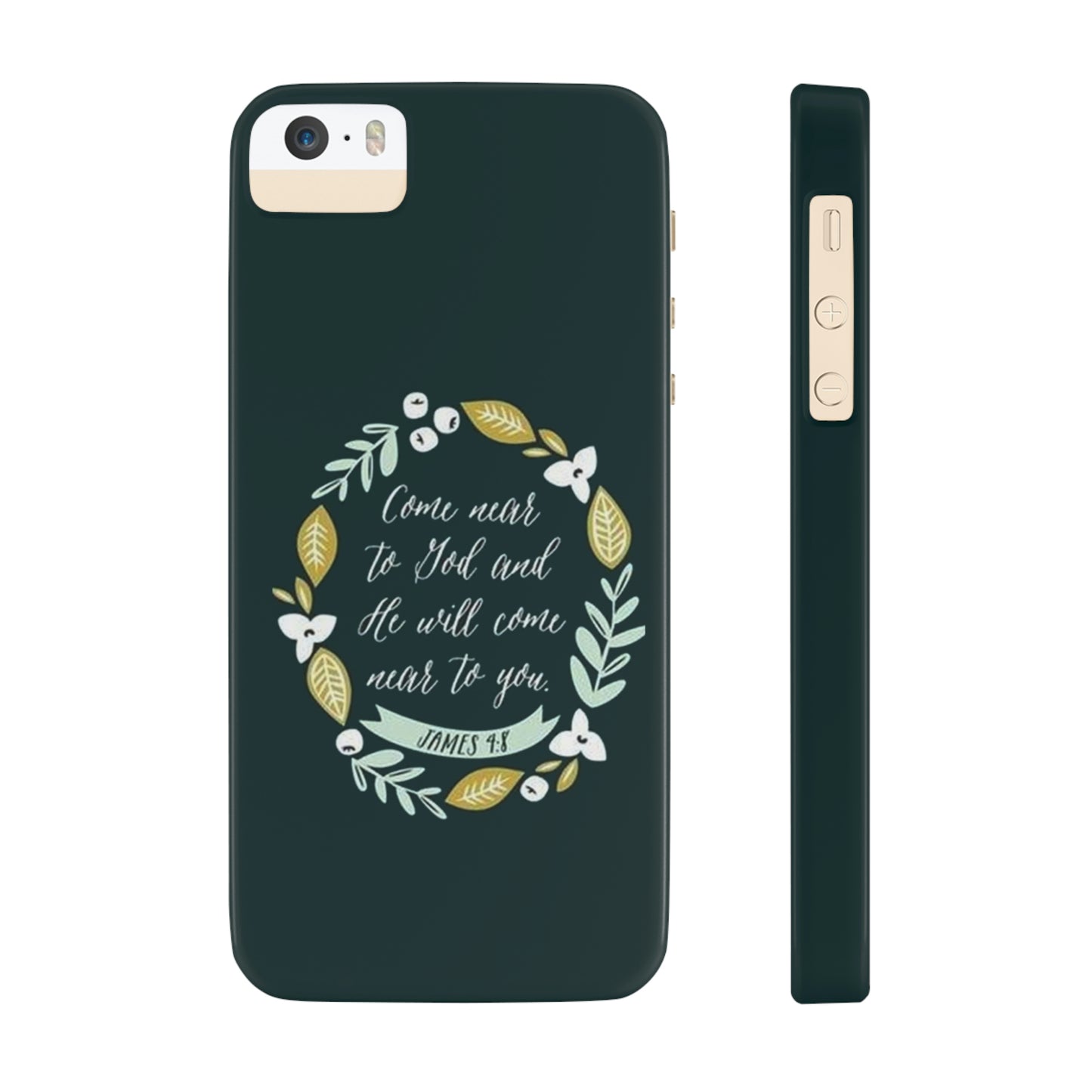 Come Near To God And He Will Come Near To You Phone Case, Christian Phone Cases