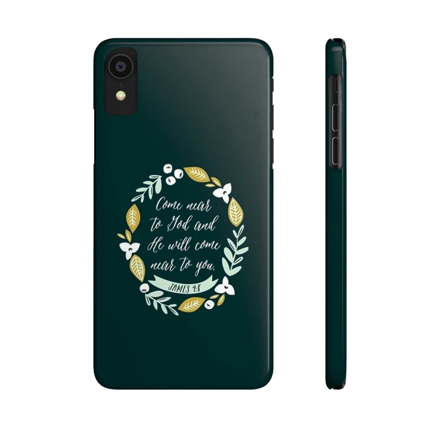 Come Near To God And He Will Come Near To You Phone Case, Christian Phone Cases