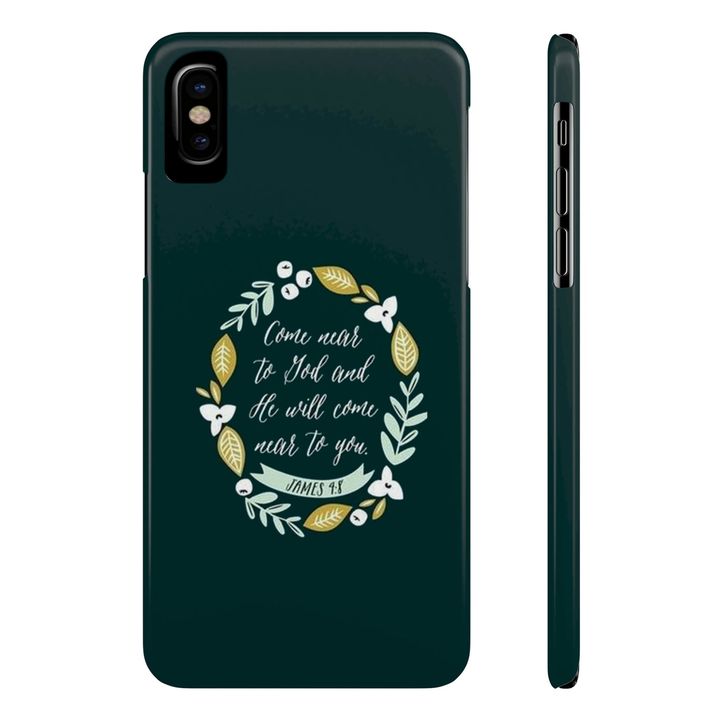 Come Near To God And He Will Come Near To You Phone Case, Christian Phone Cases