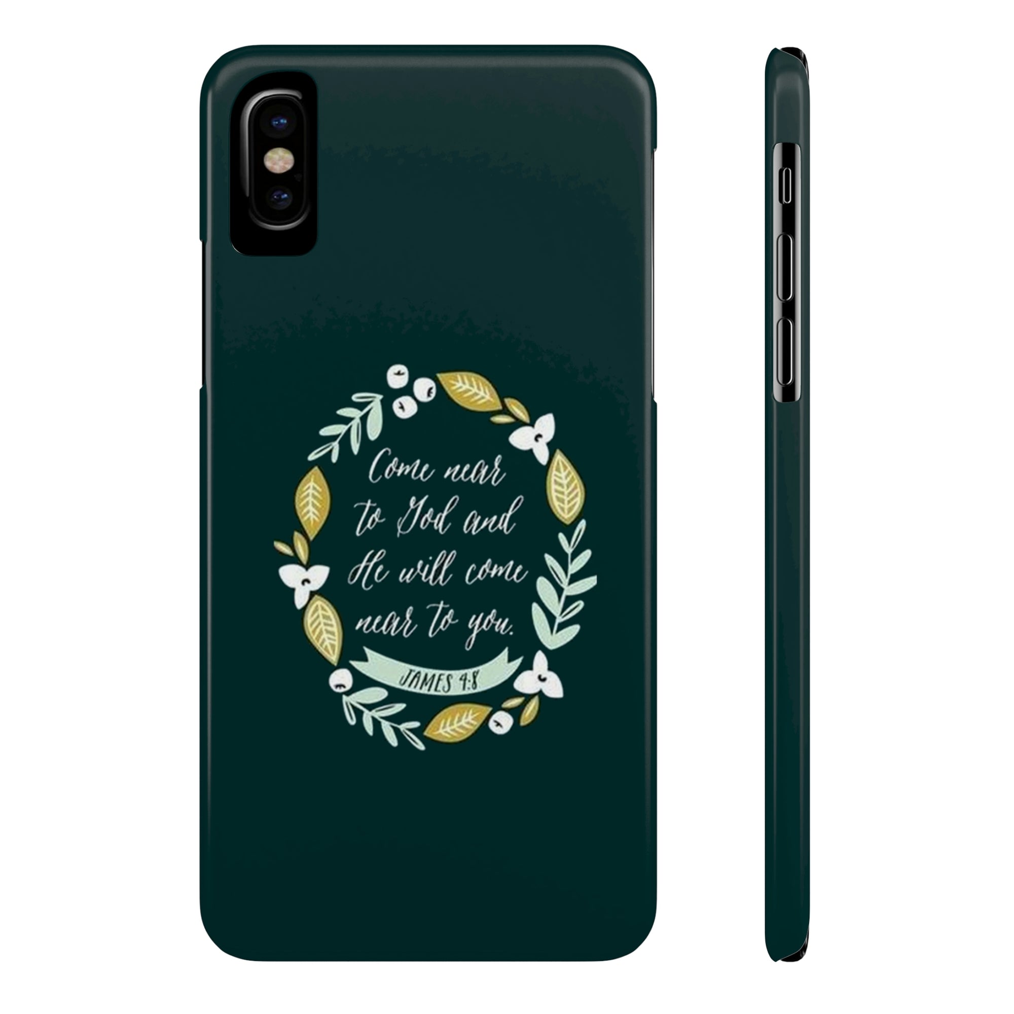 Come Near To God And He Will Come Near To You Phone Case, Christian Phone Cases