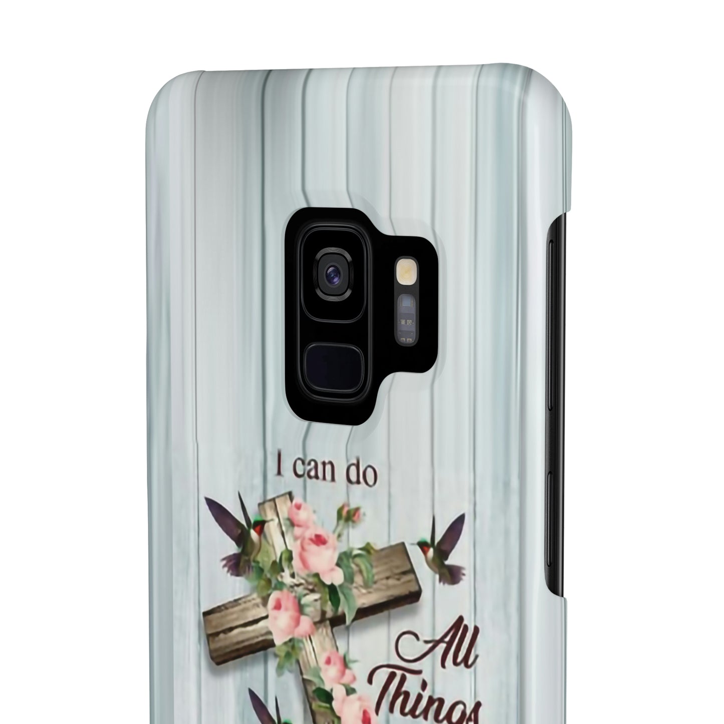 I Can Do All Things Through Christ Phone Case, Christian Phone Cases