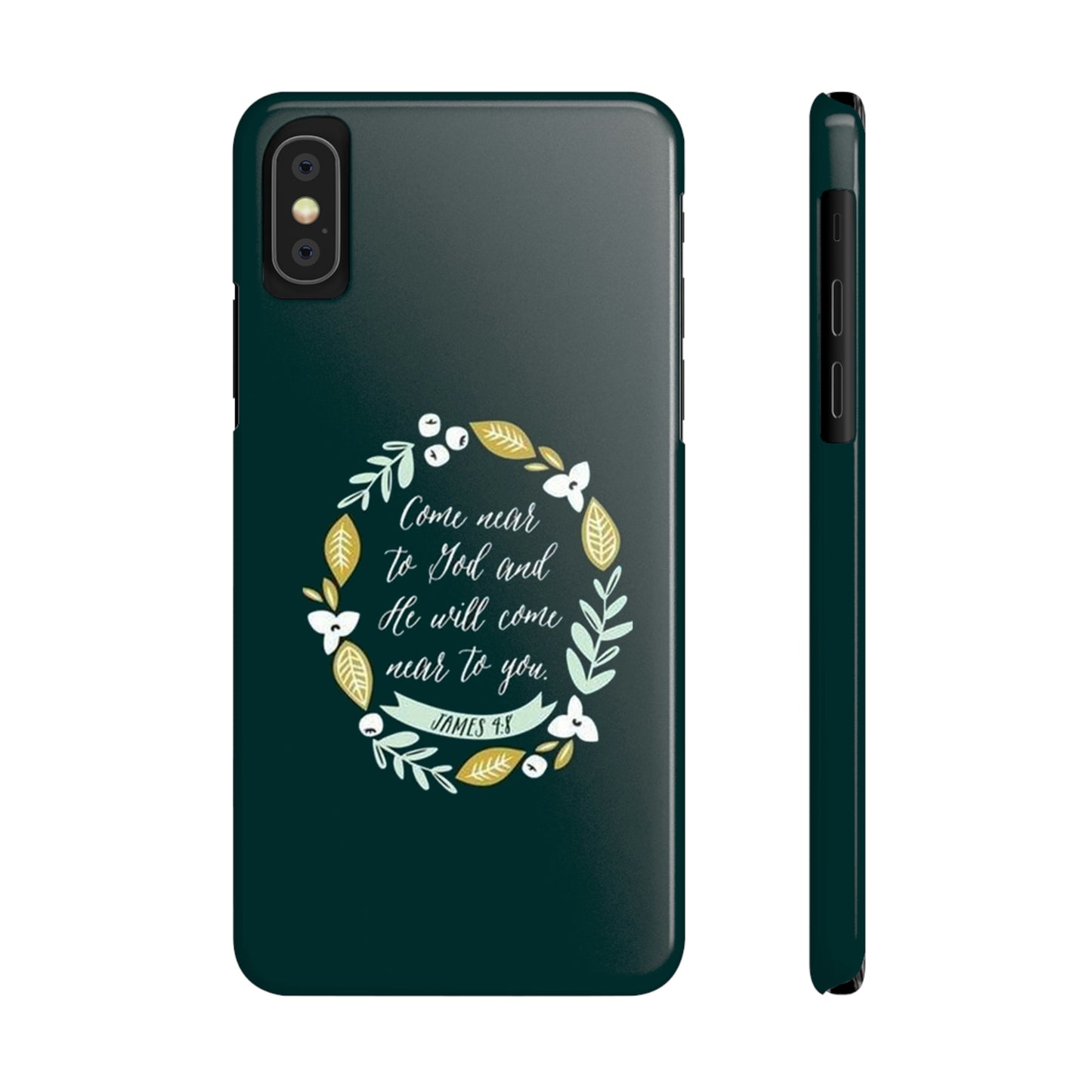 Come Near To God And He Will Come Near To You Phone Case, Christian Phone Cases