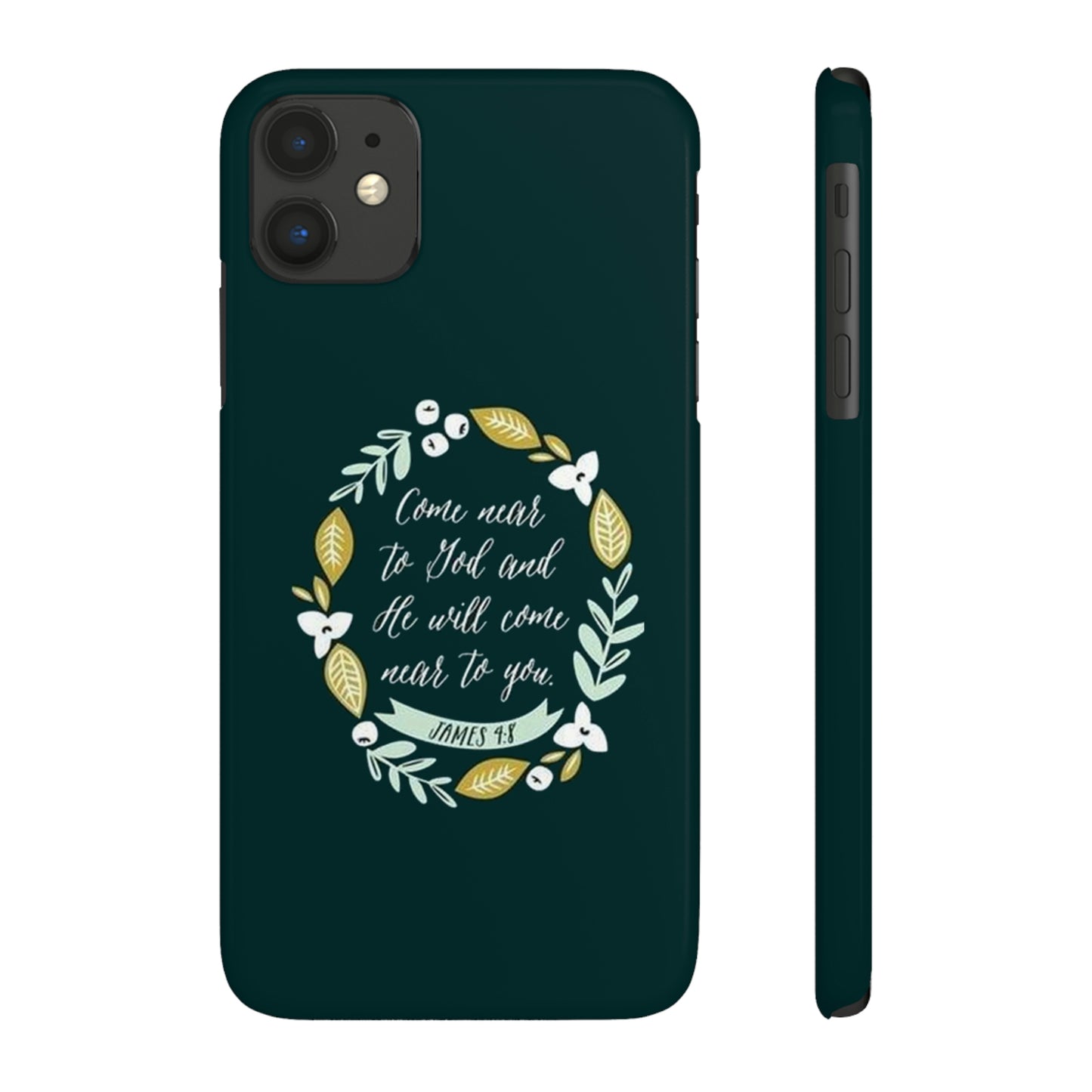 Come Near To God And He Will Come Near To You Phone Case, Christian Phone Cases