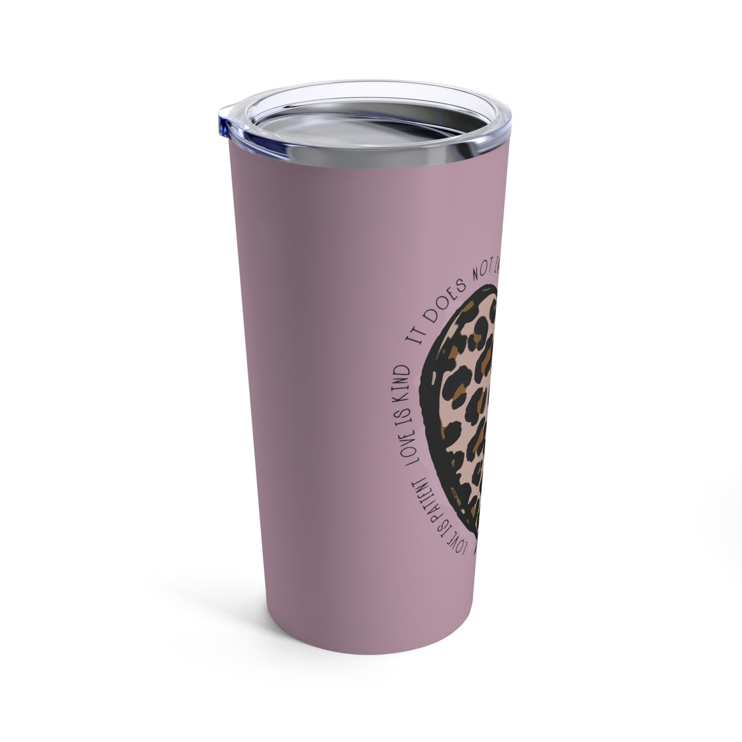 Love Leopard Tumbler 20oz