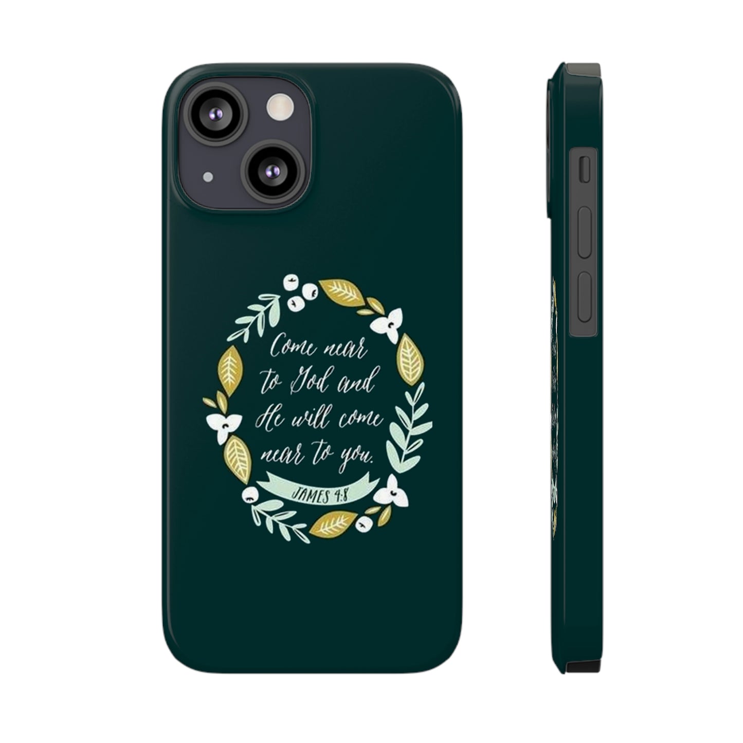 Come Near To God And He Will Come Near To You Phone Case, Christian Phone Cases