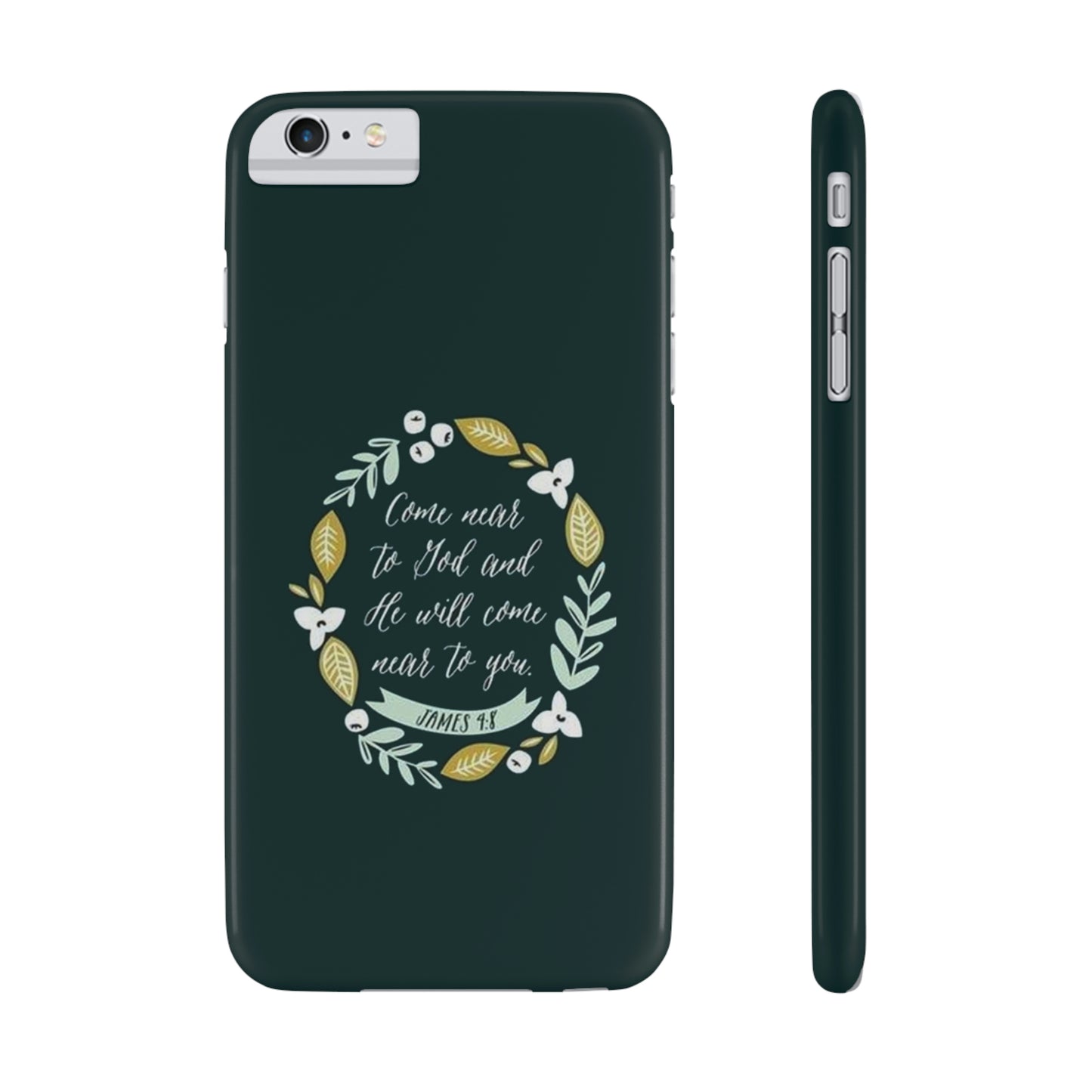 Come Near To God And He Will Come Near To You Phone Case, Christian Phone Cases